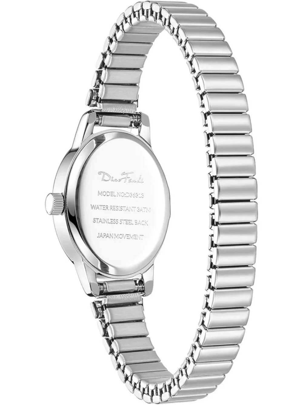 Elegant Gold Women's Watch - 3 Sizes (S/M/L), Easy Read, Water Resistant